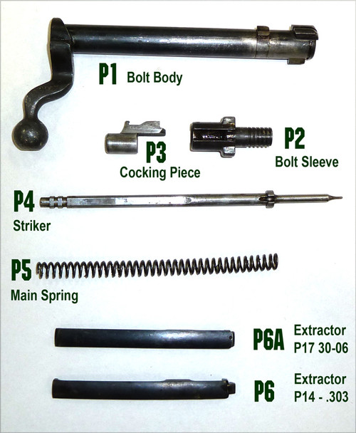45: P14/17 Bolt Sleeve/Plug - Remington