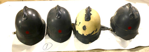 Lot 1: 4 x Original Antifa Commie Riot Helmets - Yugoslav