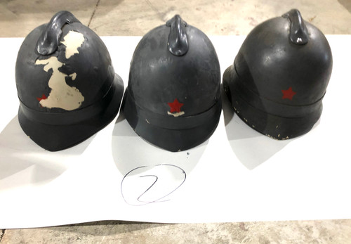 Lot 2: 3 x Original Antifa Commie Riot Helmets - Yugoslav