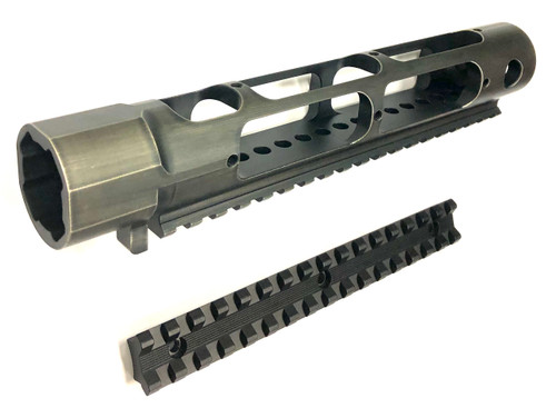 STG Universal Barrel Shroud with Extra Rail (NiB Battleworn® Plated)