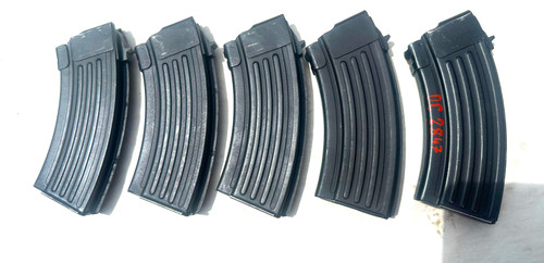 Lot of 5 x Original Hungarian AK-47 20-Round Magazines