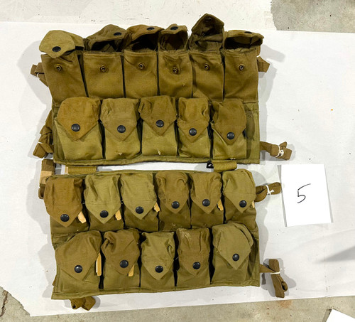 Lot RM-250808-05: 18 x US Practice Grenades with WW1 Vest