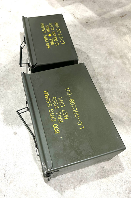 Lot 250829-03: 2 x USGI Ammo Cans