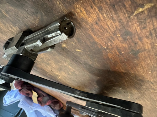 Italian Brixia M 35 Mortar Firing Mechanism and Crank