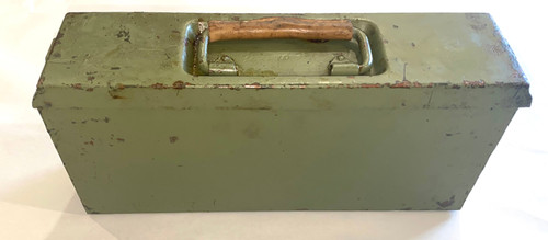 Lot: *RARE* WW2 Marked Ammunition Can - Patronenkasten 41 Flat Top / Late War - Very Good