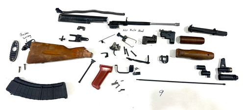 Bulgarian AK-74 Parts Kit - Missing Bolt: Lot 251008-09 Bulgarian AK-74 Parts Kit - Missing Bolt: Lot 251008-09