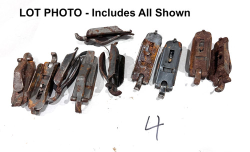 Lot 251106-04: Lot of 10 x DAMAGED STEN Mk4 Magazine Loaders