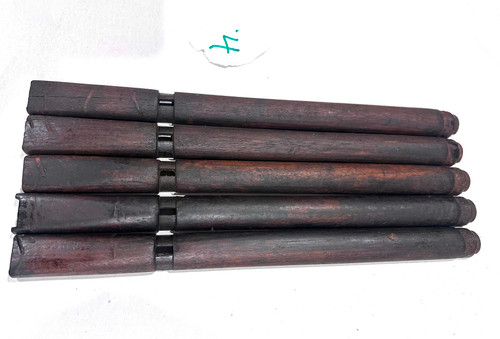 Lot 4:  Lot of 5 Damaged Front Handguard Assembly - no ears 