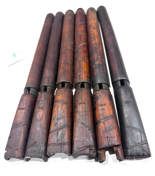 Lot 5:  Lot of 6 Damaged Front Handguard Assembly - no ears 