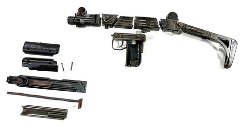 Uzi Folding Stock Parts Kit - NO MAGS - Worn Finish - Ships Free in Lower 48