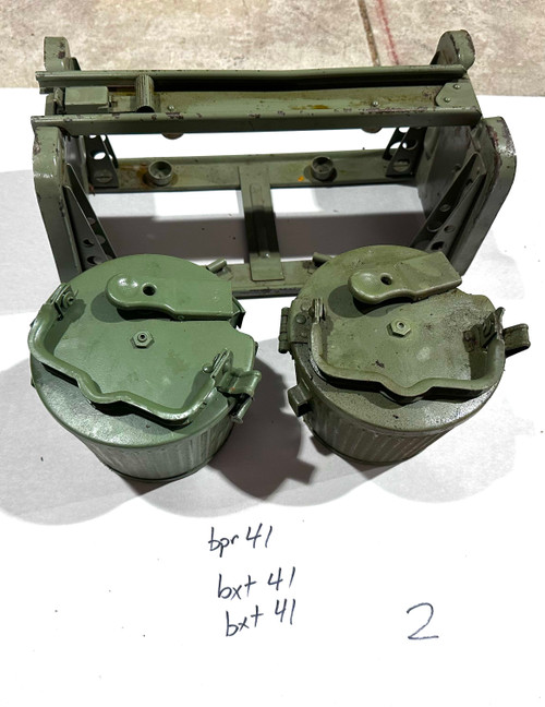 Lot 260122-02:  Original MG34/MG42 Basket Drum Set - 1941 dates