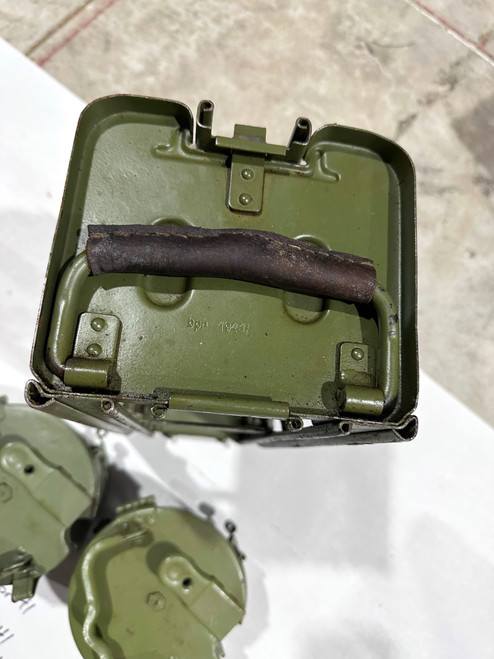 Lot 260122-03:  Original MG34/MG42 Basket Drum Set - 1941 dates