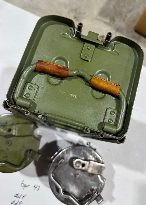 Lot 260122-04:  Original MG34/MG42 Basket Drum Set - 1942 carrier