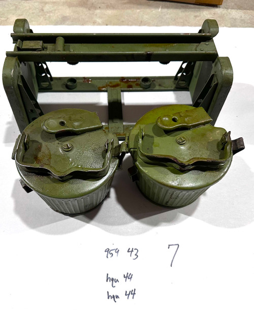 260122-07:  Original MG34/MG42 Basket Drum Set - 1943-44 dated