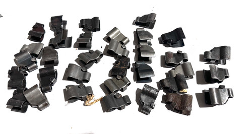 Lot 260211-03: 33 x Very Low Grade 1903 Front Sight Protectors