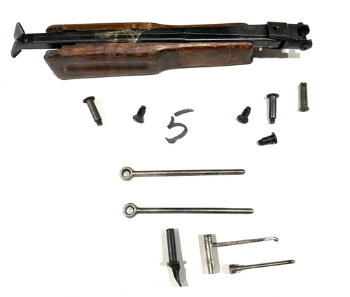 Lot 5: ZK-383 Front Stock and Bolt Parts