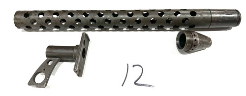 Lot 12: 260423-07: 1919 Backplate, Shroud, Booster & Blank Adapter