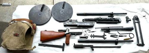 Lot 260508-09: DP28-M Parts kit with 2 Good Barrels and 2 Drums