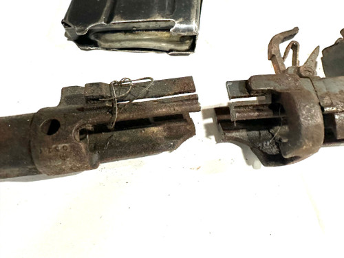 Lot: Ind Markings  - 2 x No1 Mk III Demilled Drill Purpose Barreled Actions with Original Mags 