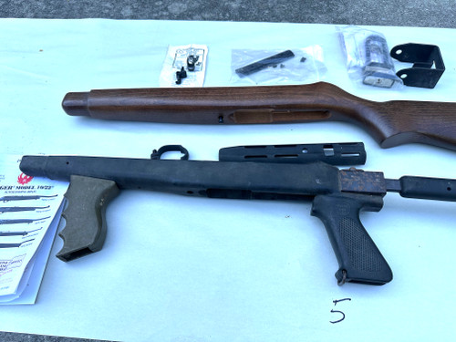 Lot 5: Ruger 1022 Stocks and Parts