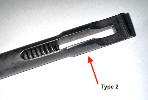 22: M2 .50 Cal. Firing Pin Extension  Assembly With Spring,  Type 2