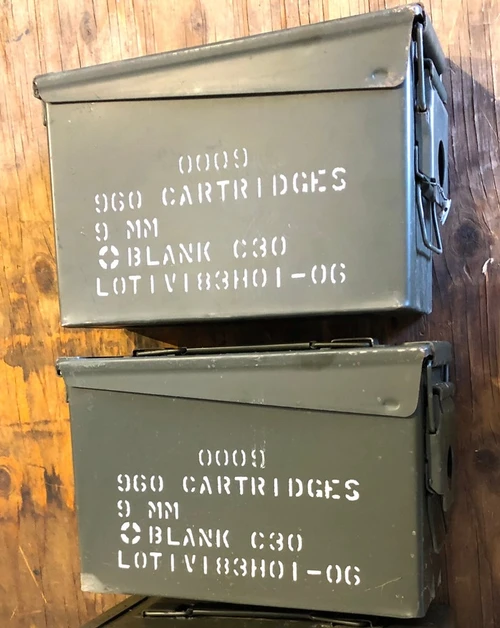 9mm (Blank Ammo)  IVI Canadian Military - 1920rds - FREE SHIP