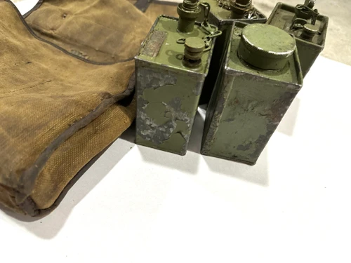 Lot: 4 x Maxim Pattern Oil Cans