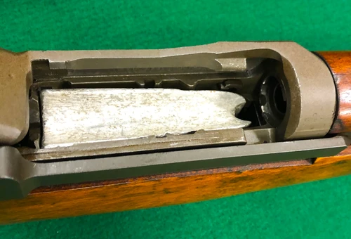 M1 Garand Training Clip & Single Shot Device - FAIR (2nd Pattern - Original Greek Military)