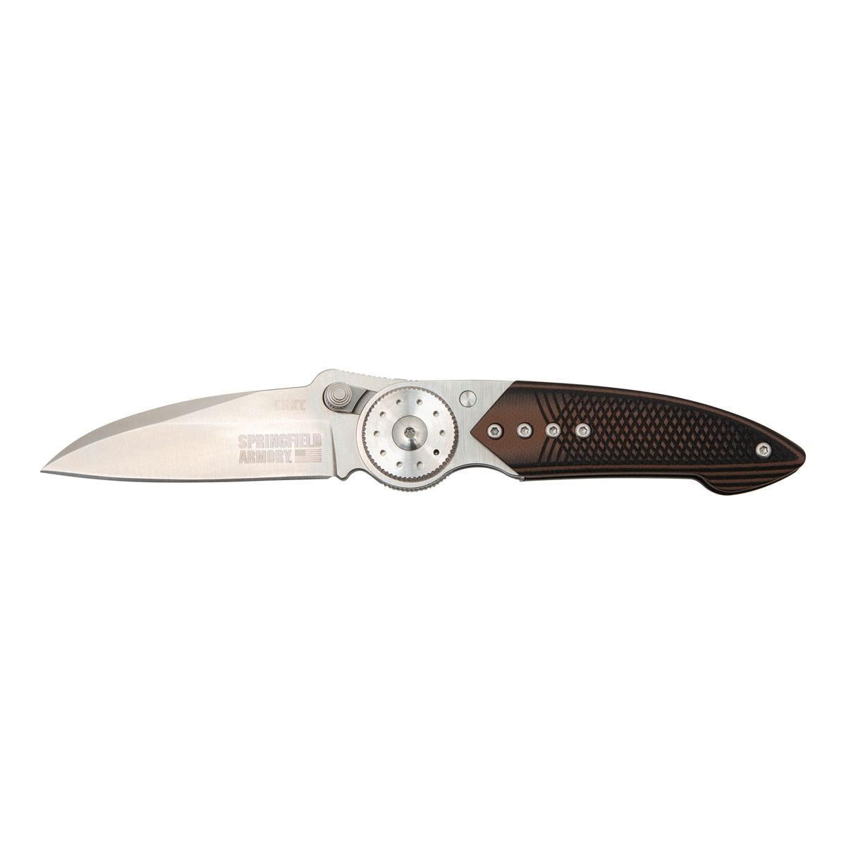 CRKT Walker Blade Lock with Springfield Armory Logo - Springfield