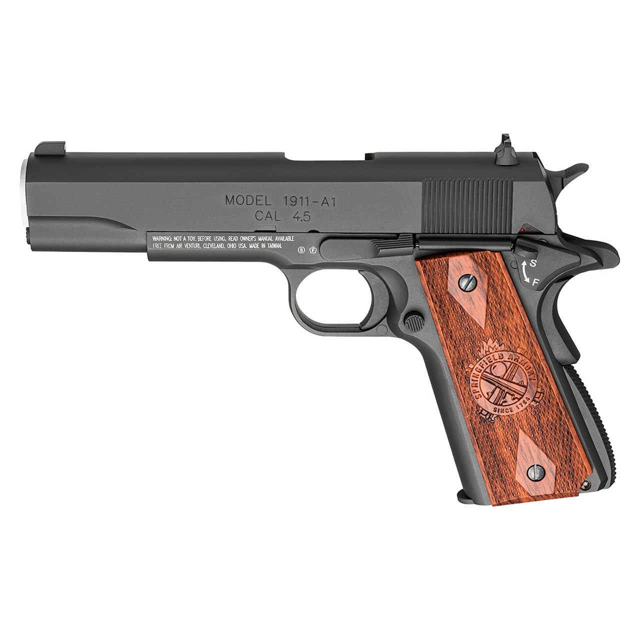 SA 1911 Mil Spec CO2 .177 bb pistol, black