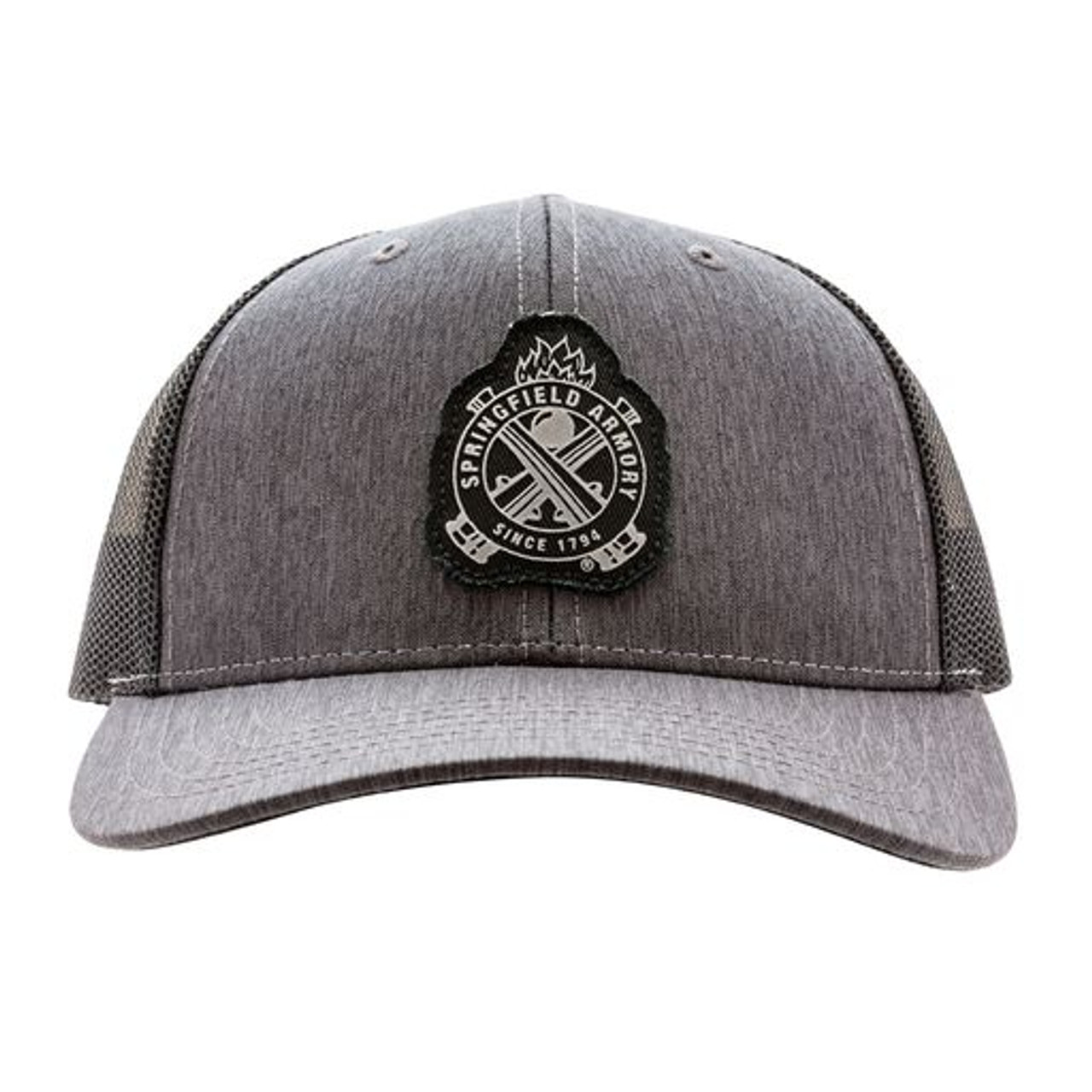 Springfield Armory Crossed Cannons Concrete Patch Trucker Snapback