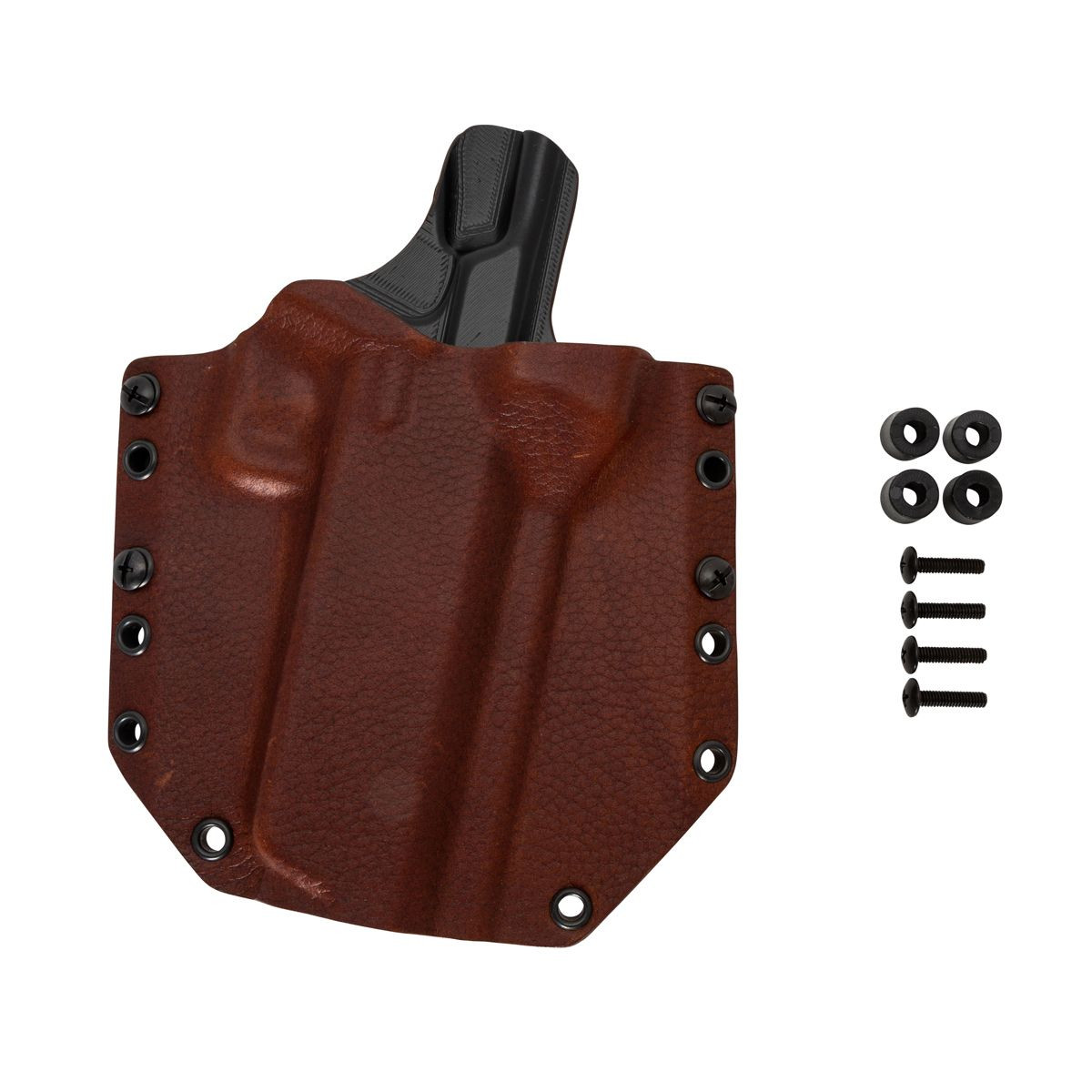 Mission First Tactical Leather Hybrid OWB Holster, -1911 DS 5