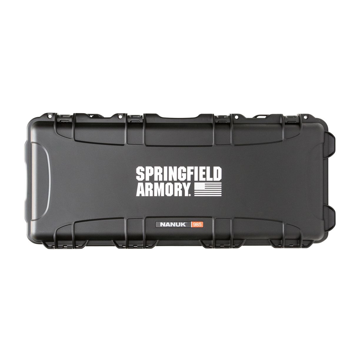 Nanuk® 985 AR 15 Case w/ Foam, Springfield Logo, Black