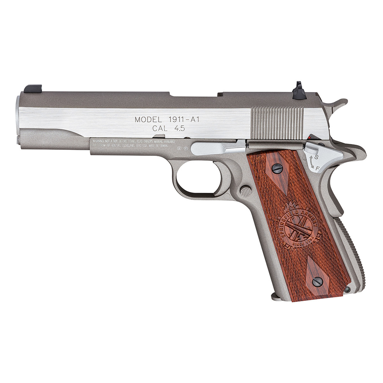  Springfield Armory 1911 Mil-Spec. CO2 BB Gun Air Pistol, 177  Caliber : Sports & Outdoors