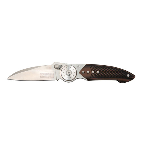 CRKT Walker Blade Lock with Springfield Armory Logo