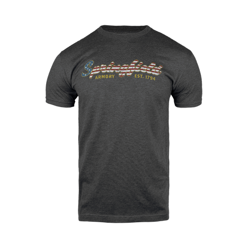 Star Spangled Tee, Charcoal