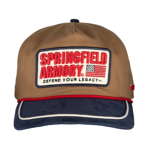 Duck Twill High-Crown Cap