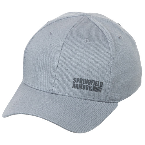 Springfield Armory® Flag Logo Flex-fit Hunting Hat - Gray