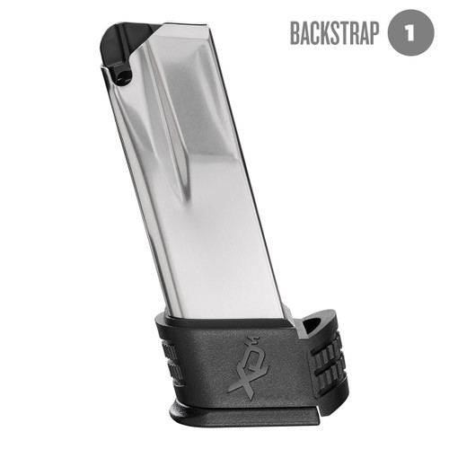 XD-M® Compact 19-Round Extended Magazine, with sleeve #1(for use with Backstrap 1) - 9mm