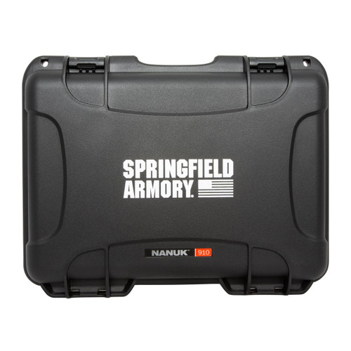 Nanuk® 909 Single Pistol Case w/Springfield Armory Logo, Black