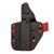 Crossbreed® Rogue OWB/IWB Holster - 1911 DS  4.25", Red hardware