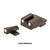 Echelon™ 3-Dot Tritium Iron Sight Set