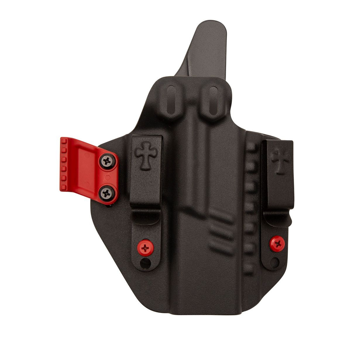 Image of Crossbreed&reg; Rogue OWB/IWB Holster w/ Red Hardware - Echelon&trade;  4.0C