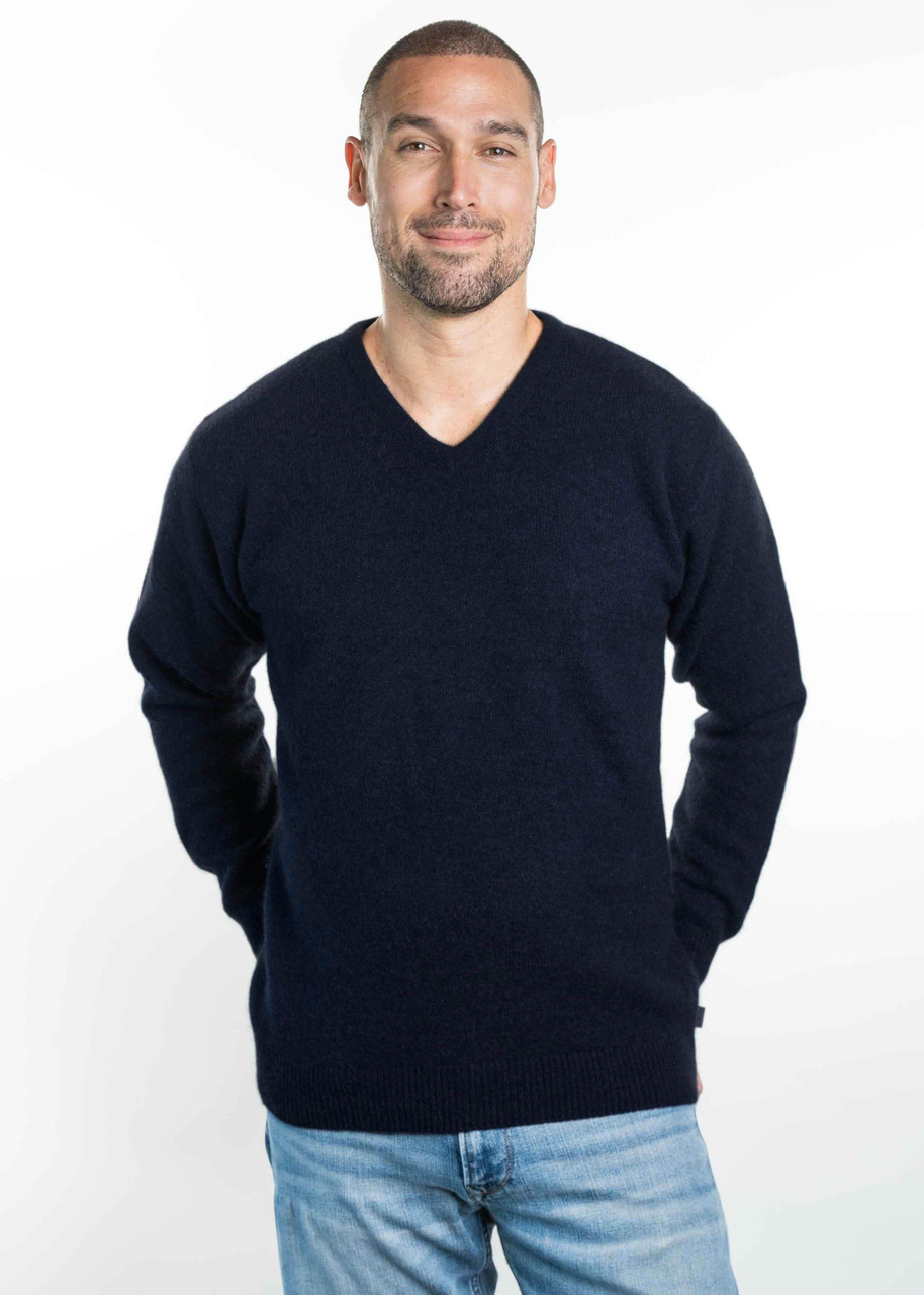 Possum Merino Clothing - K0841 V Neck Jumper