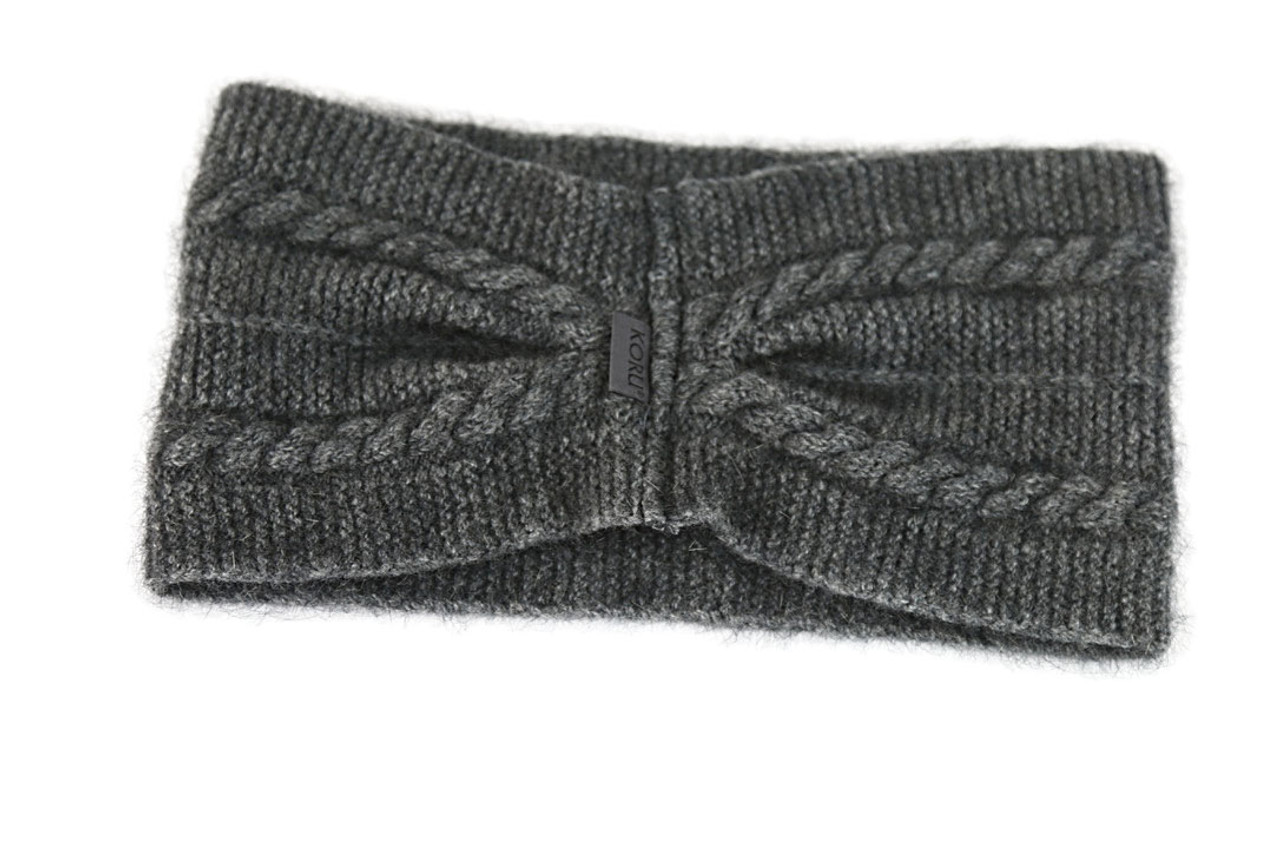 Koru Possum Merino Ko94 Koru Cable Headband Online Shopping