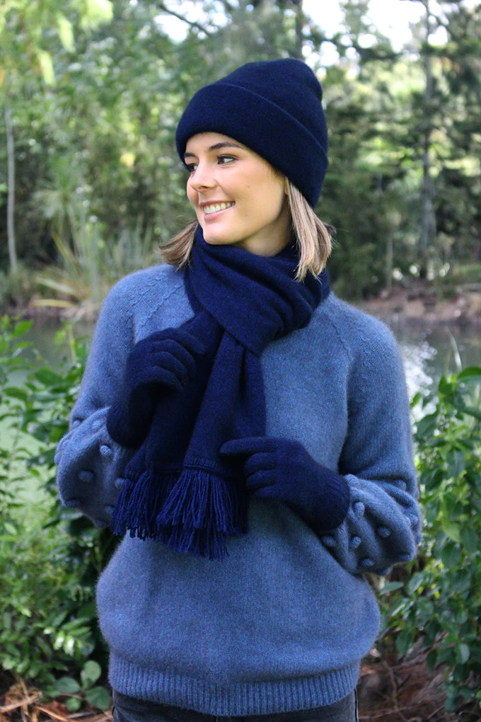 Lothlorian Possum Merino Knitwear - 9903 Lothlorian Plain Beanie
