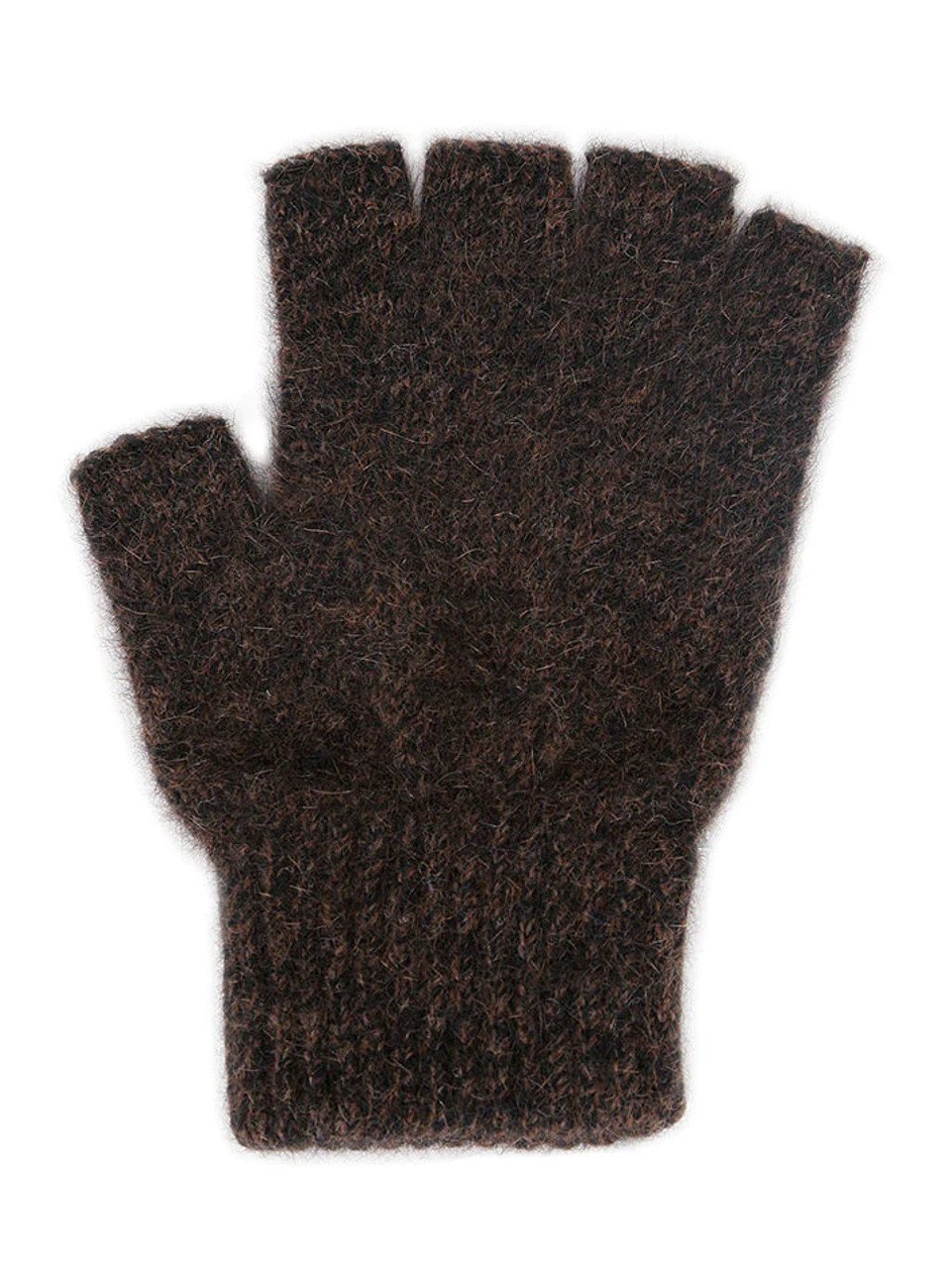 Open-Finger Gloves  Merino Wool and Possum Fur