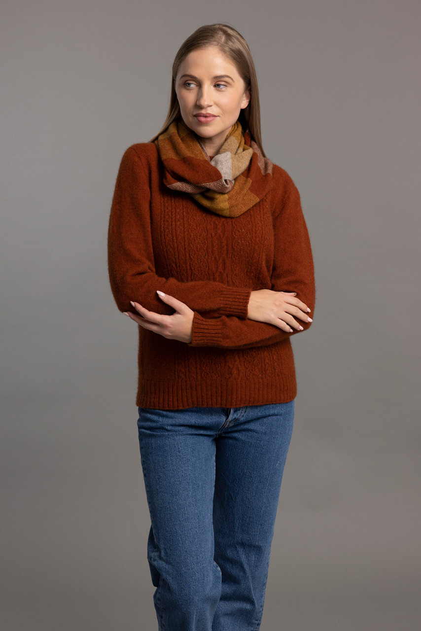 トップス McDonald Crew Neck Jersey Possum Merino Possum Merino Crew Neck Jersey - McDonald Textiles | Possum