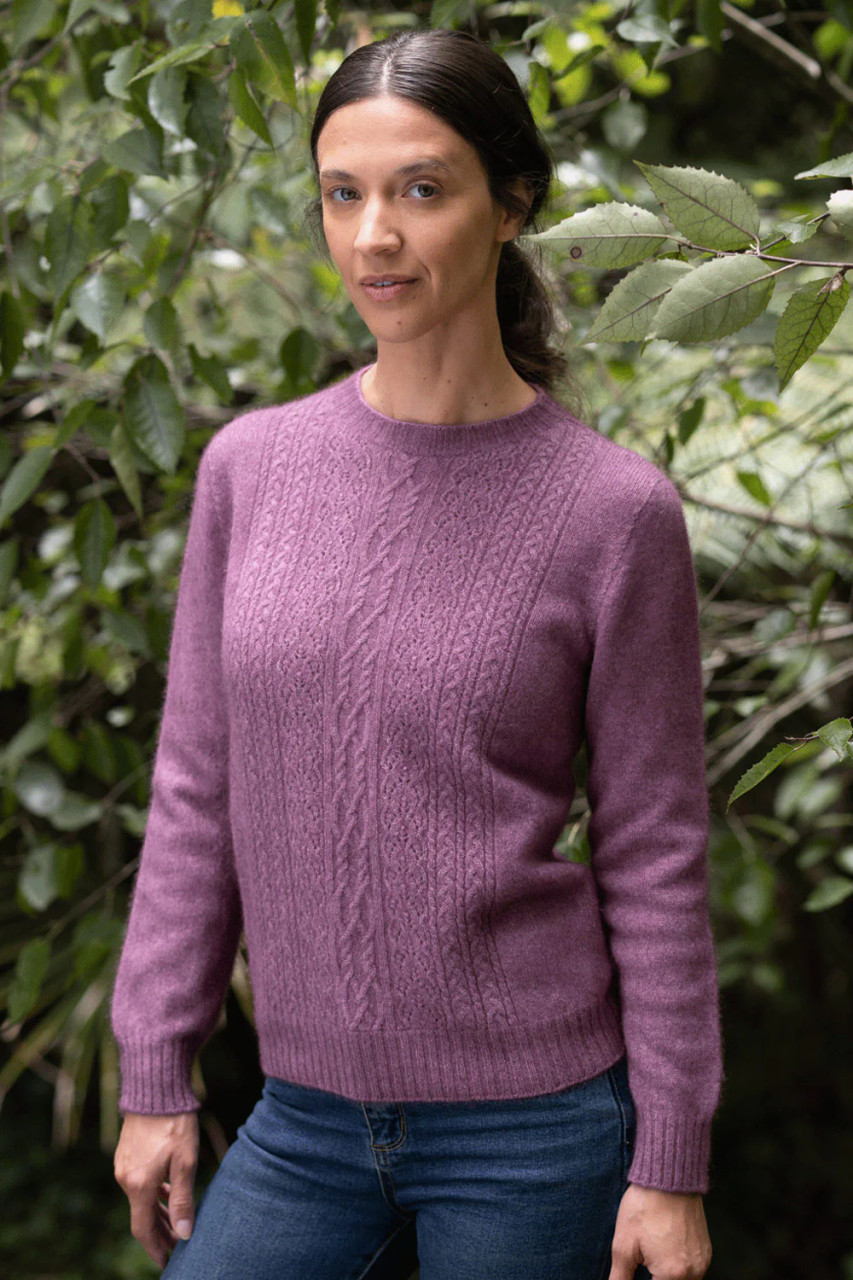Possum Merino Clothing - Women's McDonald Crew Neck Jersey with