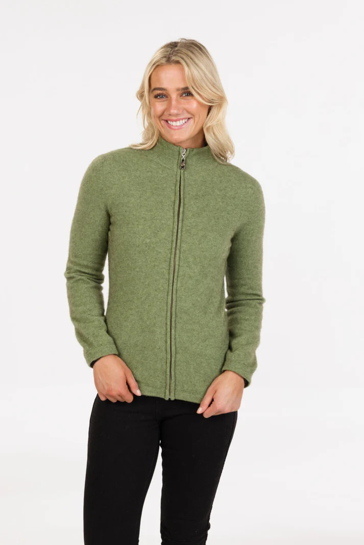 Possum Merino Clothing - Women's Native World Full Zip Jacket